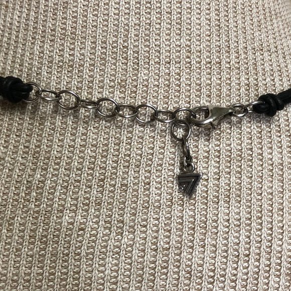 Black and Silver Silpada Necklace - Picture 3 of 3